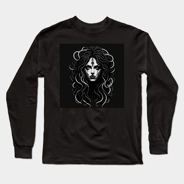 medusa Long Sleeve T-Shirt by Majkel&Majkel